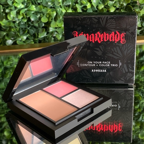 Reina Rebelde ADORADA On Your Face Contour + Color Trio Palette | NEW | - Picture 1 of 16